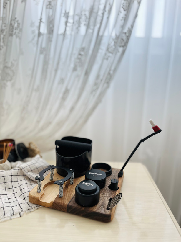 ست باریستا با استند چوبی سایز ۵۸