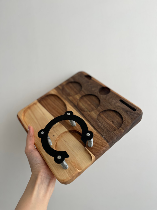 ست باریستا با استند چوبی سایز ۵۸
